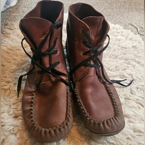 Wakonsun, Mens Size 11, Brown Moccasin